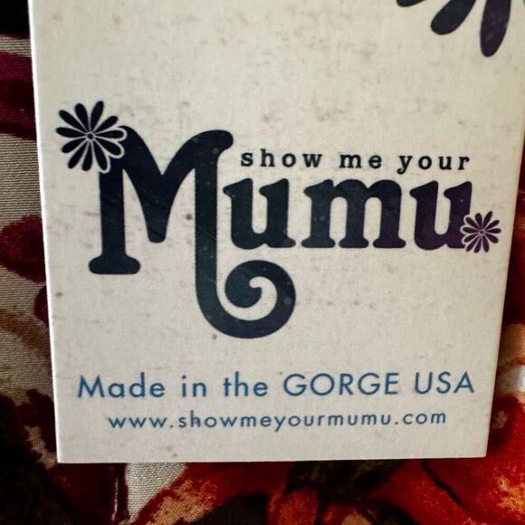 Show Me Your Mumu Jamie Tunic Lined Bohemian Multicolor Floral SZ XS #2392 - Picture 9 of 14